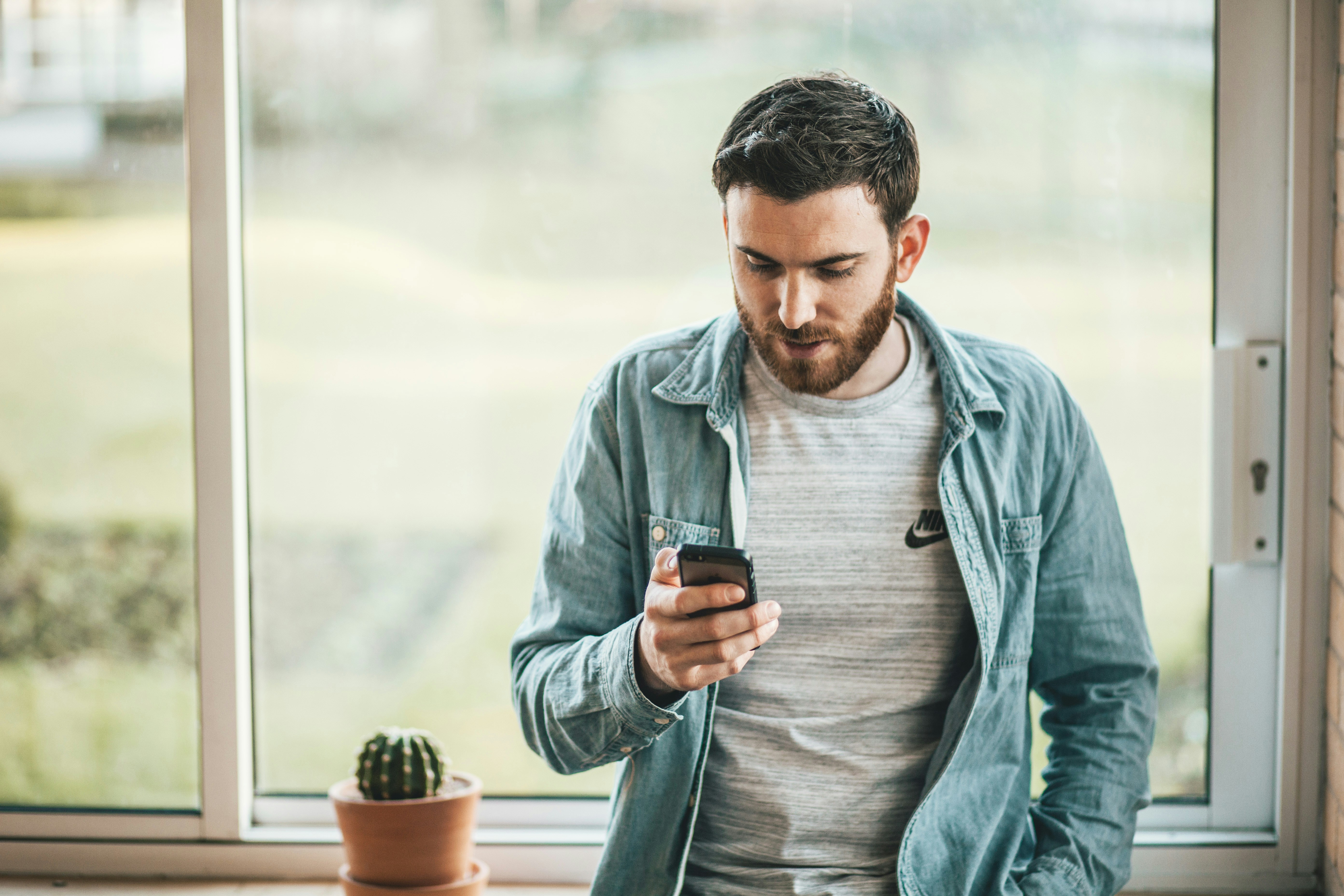 Person Using Their Smart Phone